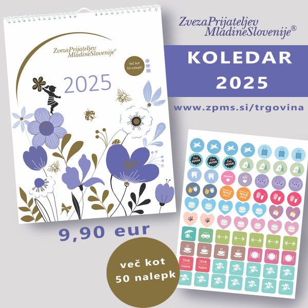 Čarobni koledar Zveze prijateljev mladine Slovenije za leto 2025 - Image 6